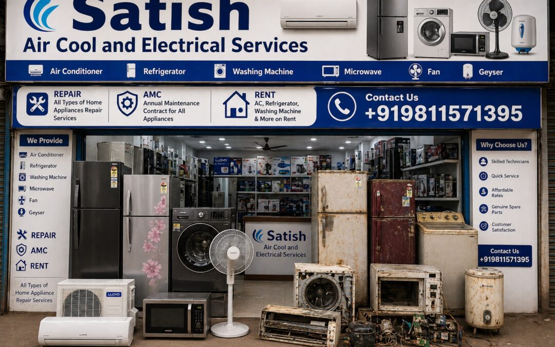 Home Appliance Repair Services in Gurugram by Satish Air Cool and Electrical Services
